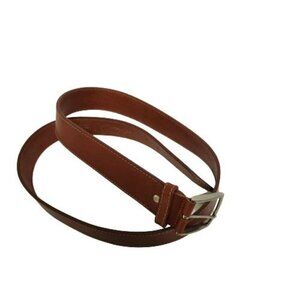 Brown Italian Leather Belt Size 40